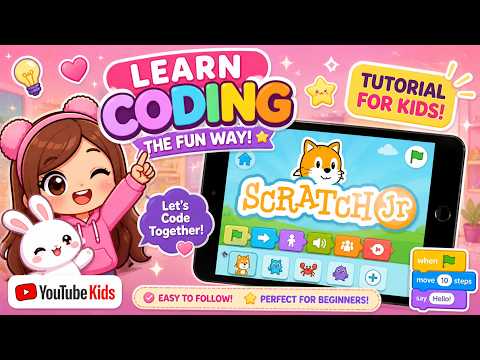 ScratchJr Tutorial for Kids Part 1 video thumbnail